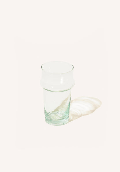 Crystal Blue Water Glasses - 6