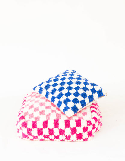 Handmade Moroccan Checkered Pillows