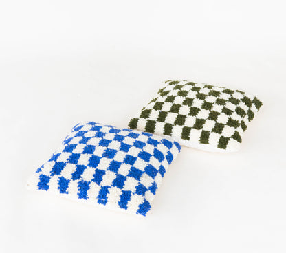 Handmade Moroccan Checkered Pillows