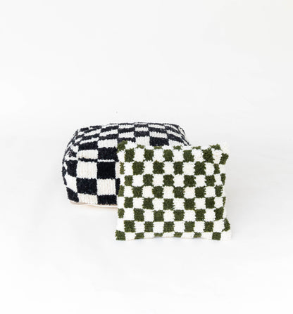 Handmade Moroccan Checkered Pillows