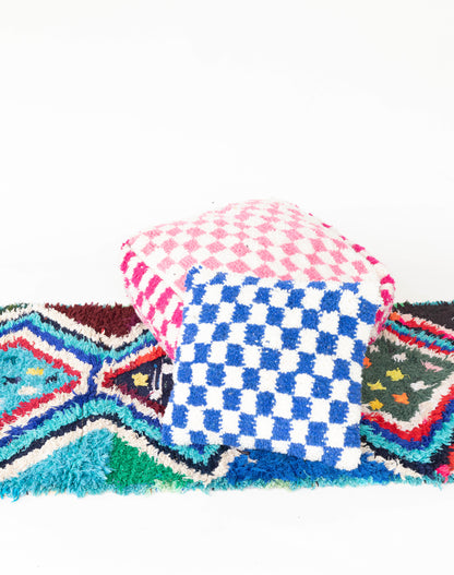 Handmade Moroccan Checkered Pillows